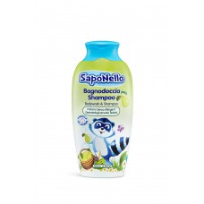 Saponello Sweet Bodywash & Shampoo - Pear 400 ML   08001280013508